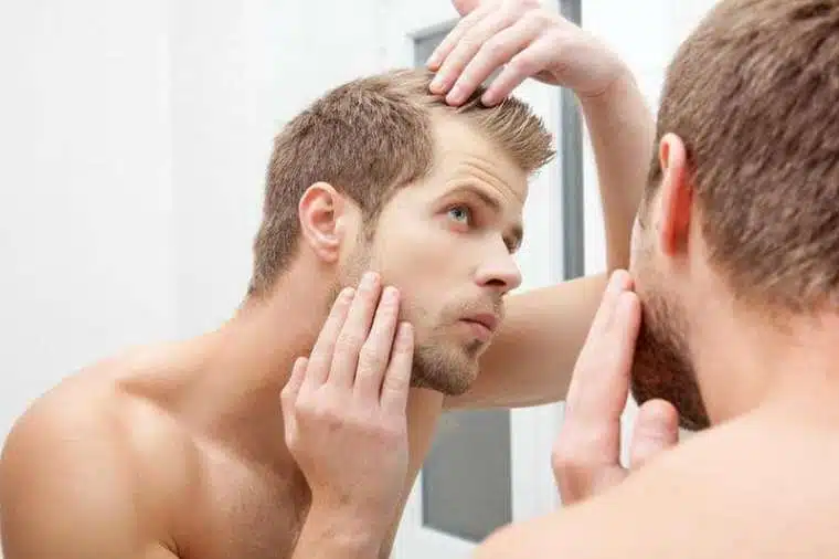 Male hair loss. What are the causes?