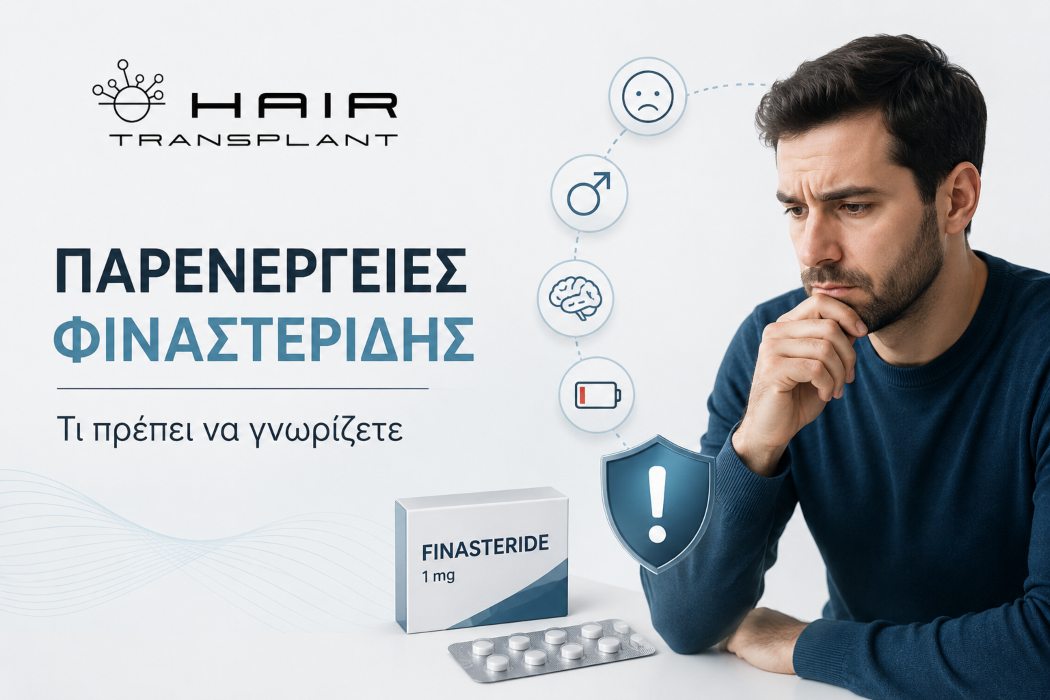 Ασθενής ενημερώνεται για τις πιθανές παρενέργειες της φιναστερίδης