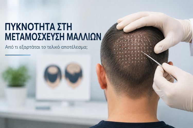 Πυκνότητα στη μεταμόσχευση μαλλιών
